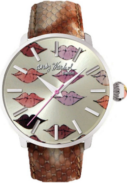 watch in the pop art style by Andy Warhol