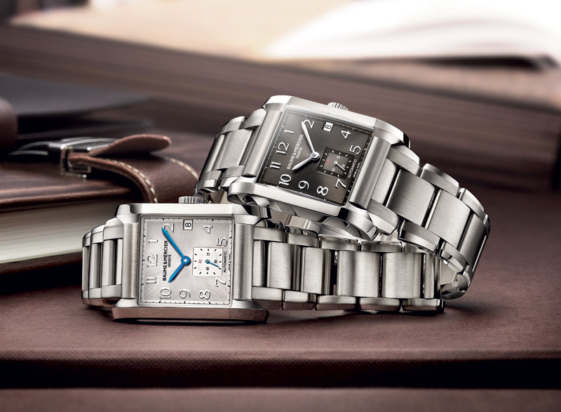 Baume & Mercier watches by Hampton collection (Ref. 10047 and 10048)