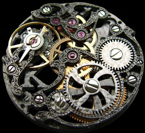 Kudoke watch mechanism