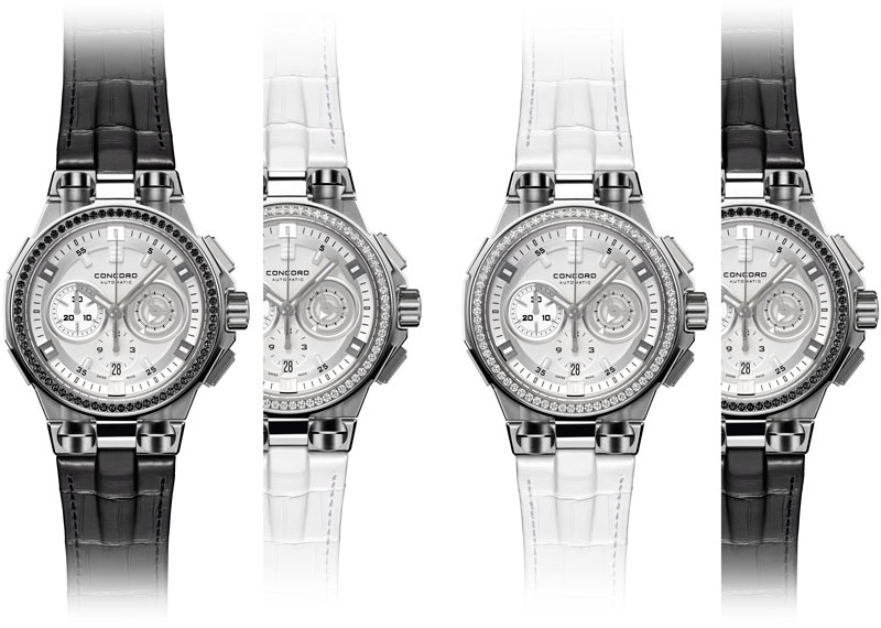 C2 Chronograph Black & White watches