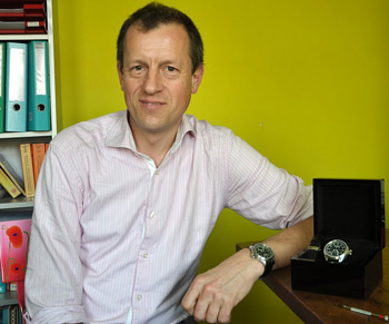 Mr. Hubert Pellikaan - watchmaker and СЕО of Pellikaan timing company