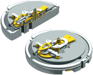 Cyclos watch mechanism