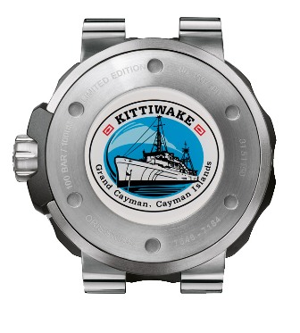 ProDiver Kittiwake Limited Edition 1000M Diver watch backside