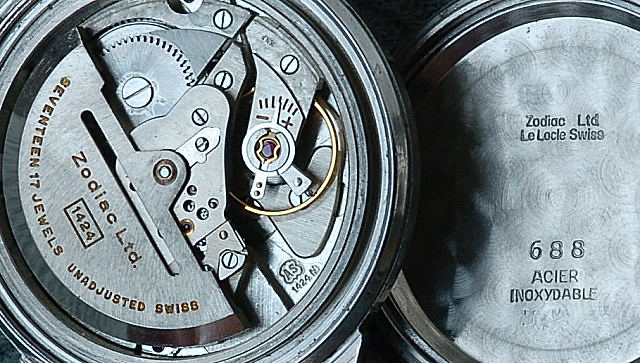Zodiac watch mechanism