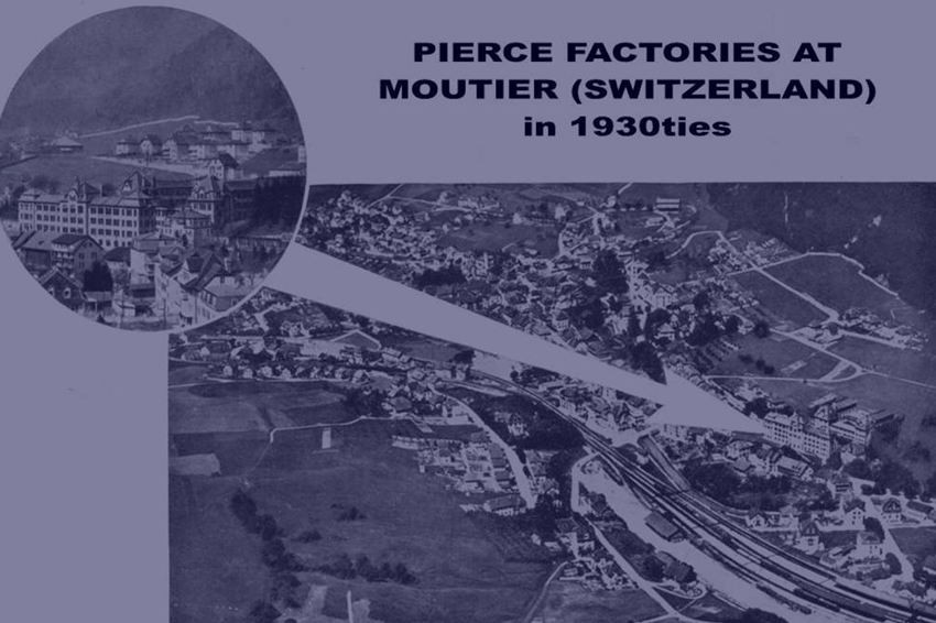 Pierce 1883 manufactory