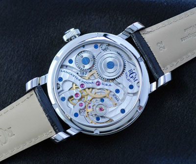 RGM PS 801 ES silver watch backside