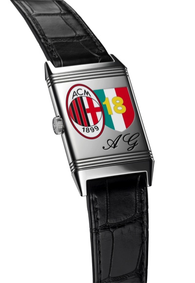 The Reverso personalised for Adriano Galliani, CEO of AC Milan
