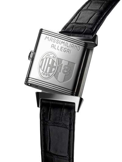 The Reverso personalised for Massimiliano Allegri, coach  of AC Milan