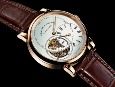 The Richard Lange Tourbillon awarded in the Grande Complication category