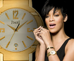 Who has Piaget watch