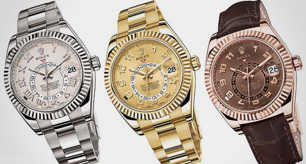 Oyster Perpetual Sky-Dweller watches