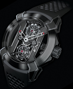 Black Titanium Manual Tourbillon