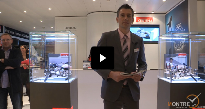 exclusive video of Certina at BaselWorld 2012