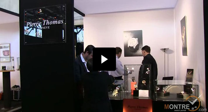 Exclusive video of watch models by Pierre Thomas at GTE 2012