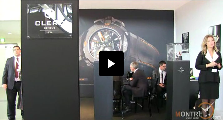 Exclusive Video of Watch Models by Clerc at the GTE 2012