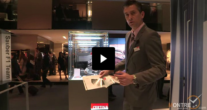 exclusive video of Certina at BaselWorld 2012