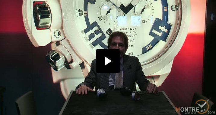 Welder watches presentation at BaselWorld 2012