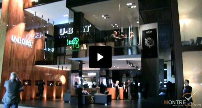 exclusive video of U-Boat with Italo Fontana at BaselWorld 2012