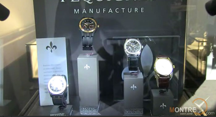 exclusive video of watch models by Pequignet at GTE 2012