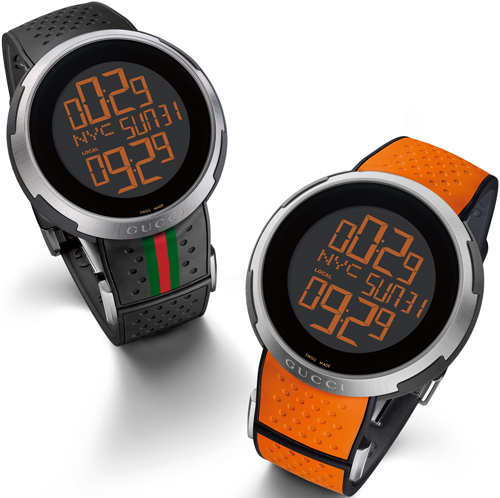 I-Gucci Sport watches (Ref. YA114403 and Ref. YA114404)
