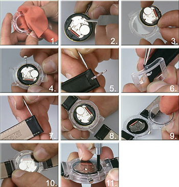 Clock Box watch assembly