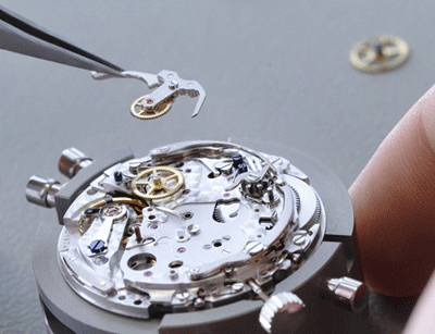 TAG Heuer watch mechanism assembly