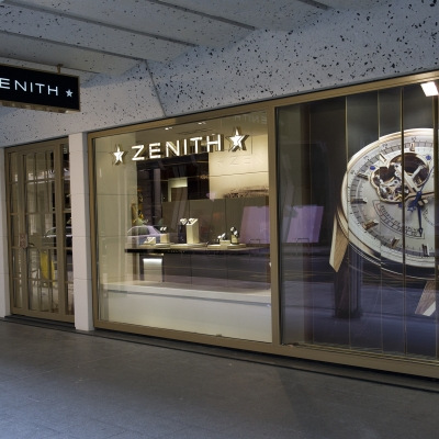 Geneva boutique of Zenith