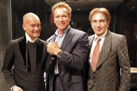 Arnold Schwarzenegger at the Baselworld-2012