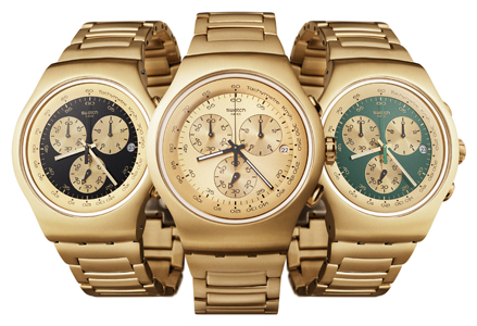 Gold Watches by Swatch - Swatch Irony Chrono