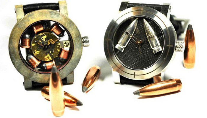 Werewolf Bullet and Camouflage watches