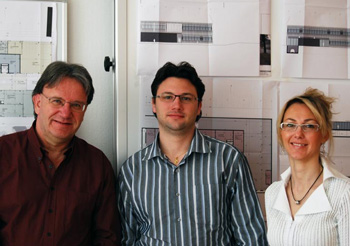 Roger Waeber, Laurent Waeber and Natacha Corazzin
