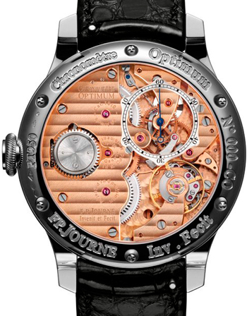 Chronomètre Optimum watch backside