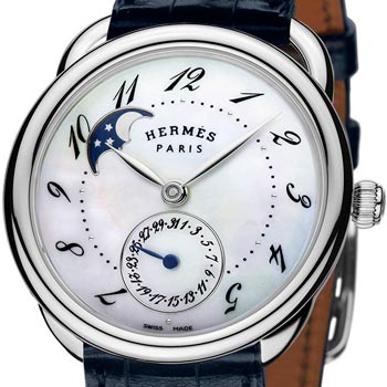 Arceau Petite Lune watch by Hermès