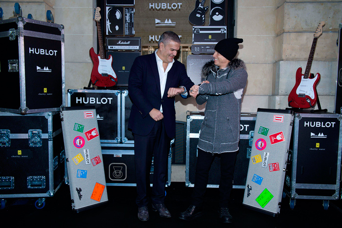 The company Hublot and the British music band Depeche Mode regrouped!