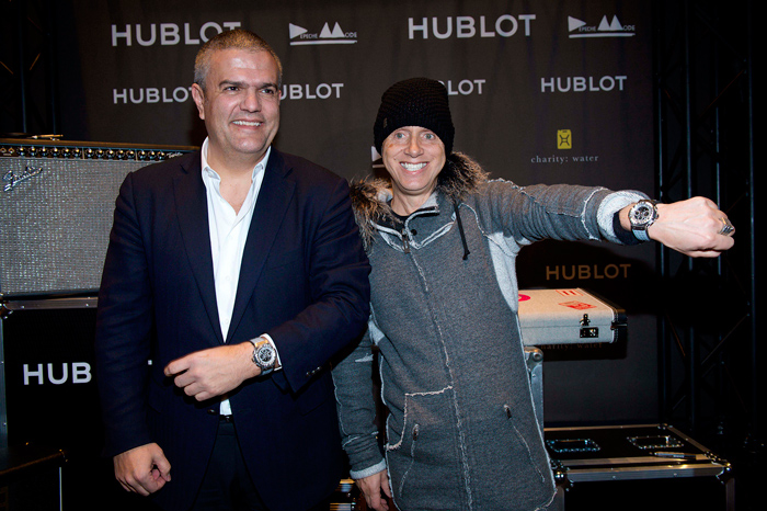 The company Hublot and the British music band Depeche Mode regrouped!