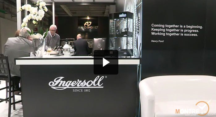 Ingersoll watches presentation at BaselWorld 2012