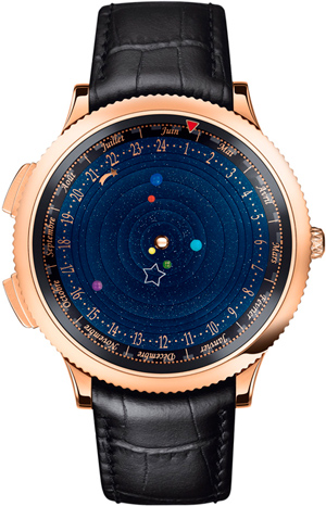 Midnight Planétarium Poetic Complication watch by Van Cleef and Arpels
