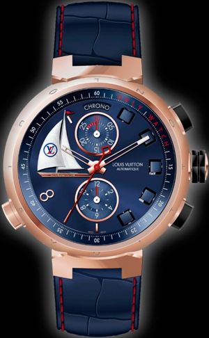 Tambour Spin Time Regatta Timepiece by Louis Vuitton for Only Watch 2013