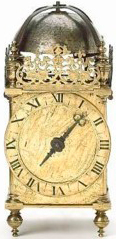 desk clock with symbols of death, made in 1623 by the English clockmaker William Boyer