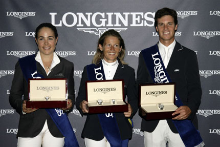 the winners of the Longines Queen's Cup 2012