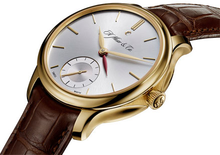 Nomad Dual Time watch by H. Moser & Cie