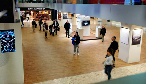 Breguet Exposition in Geneva Airport