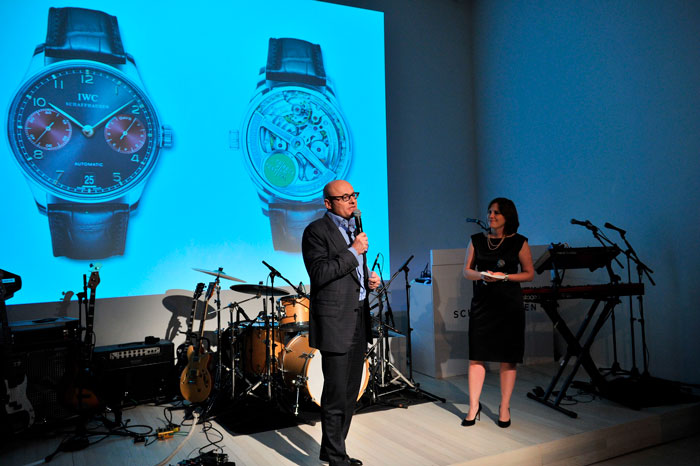IWC CEO Georges Kern presents at the IWC and Tribeca Film Festival