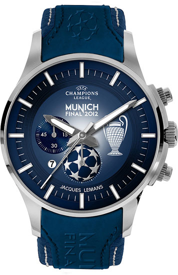 novelties by Jacques Lemans in Honor of the Champions League Munich Final 2012