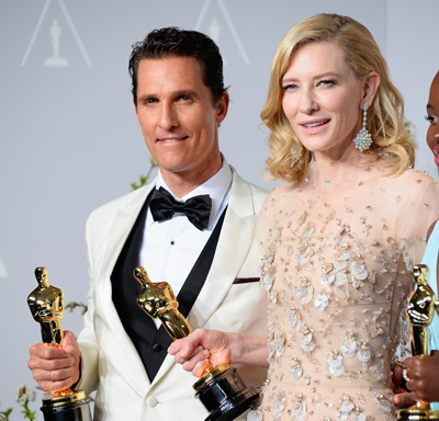 Oscars winners wearing Chopard
