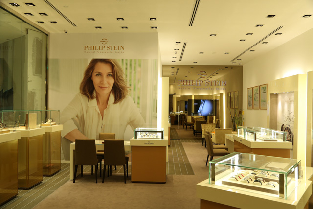 Interior of Philip Stein boutique in ION, Singapore