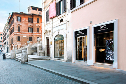 IWC opens its first boutique in Rome