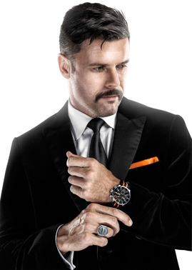 Adam Garone, president of "Movember" movement