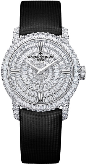 Patrimony Traditionnelle high jewellery small model watch