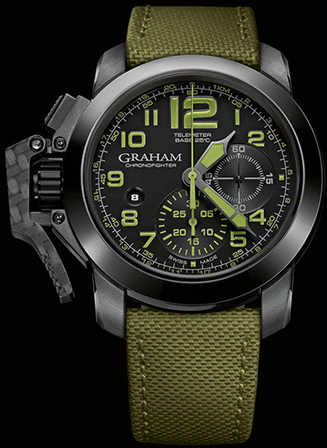 Chronofighter Oversize Black Sahara watch